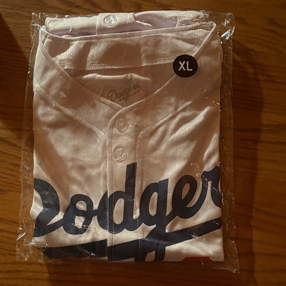 NEW LA Dodgers Joe Kelly #99 White and Blue Jersey size XL